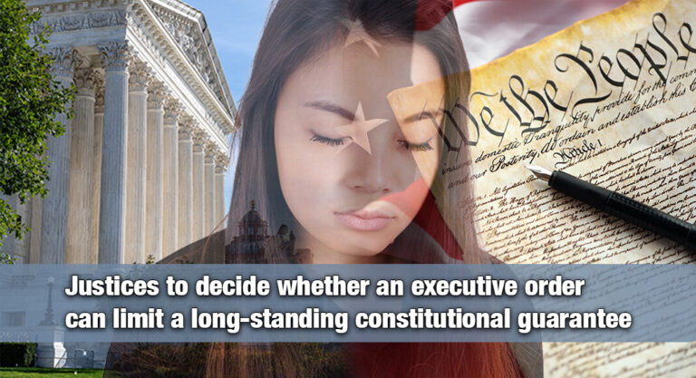 The Supreme Court Takes Up Trump’s Birthright Citizenship Order