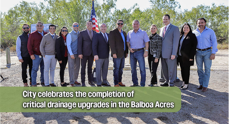City of McAllen Highlights $610k Major Drainage Improvements in Balboa Acres