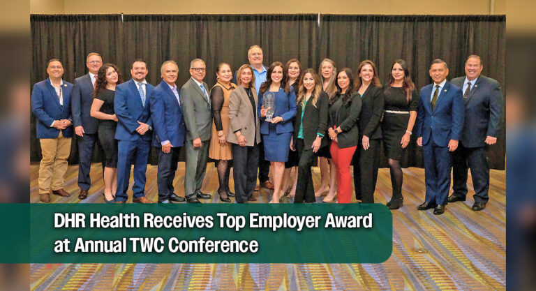 DHR Health Awarded Large Employer of the Year by Texas Workforce Commission