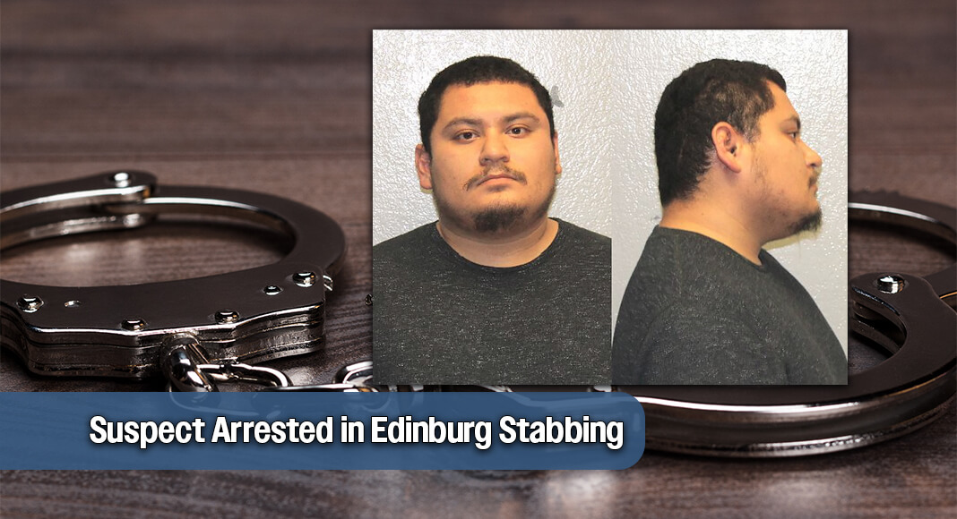 Upon arrival, officers determined that a 28-year-old male victim and a 25-year-old male suspect, identified as Ryan Rodriguez, who are neighbors, had been involved in an argument. Image courtesy of the City of Edinburg. Bgd for illustration purposes