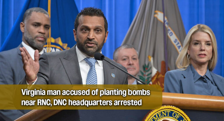 FBI Arrests Washington, D.C., Pipe Bomb Suspect in Virginia