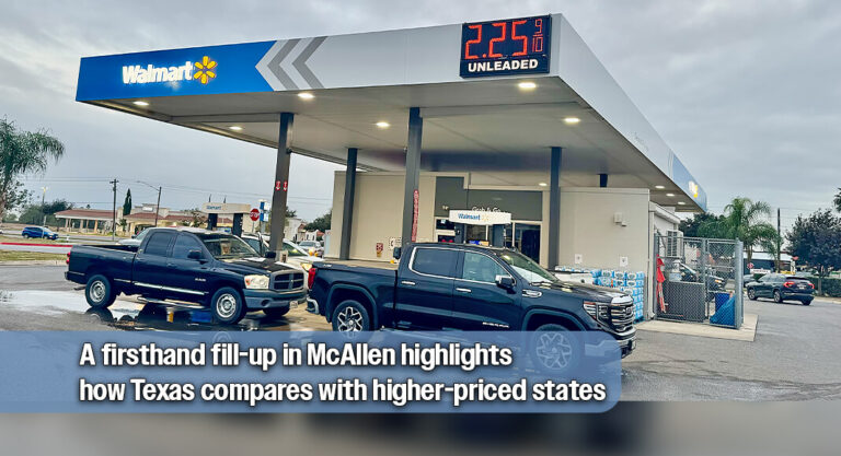 Texas Gas Prices Undercut the Nation as Drivers See Relief at the Pump