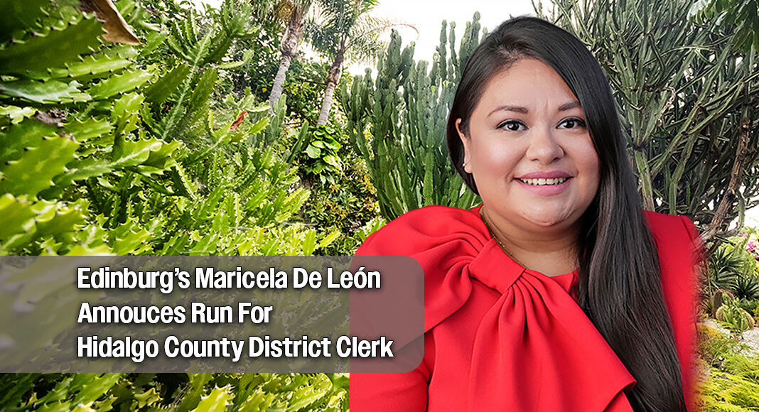 Maricela “Mari” De León, MPA, CPM has officially filed for a place on the ballot for Hidalgo County District Clerk. Courtesy image. Bgd for illustration purposes