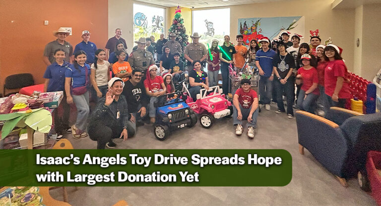 From Patient to Hero: Isaac Garza Delivers 2,089 Smiles This Holiday Season