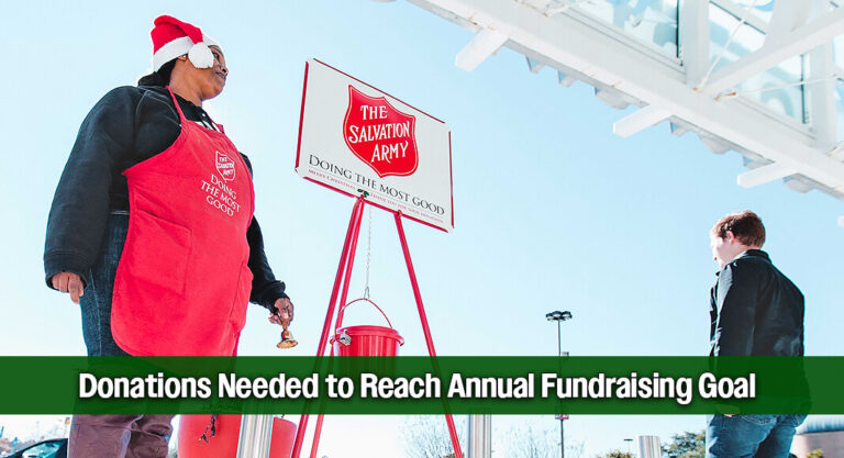 Final Push for The Salvation Army Red Kettle Campaign