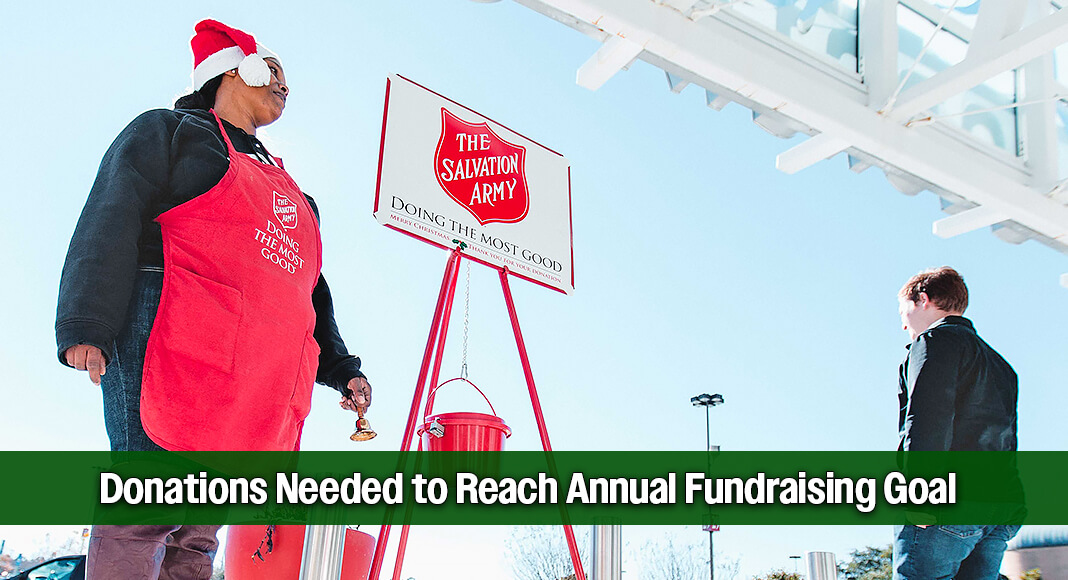 With only a few days left of this year’s bell ringing campaign, The Salvation Army in McAllen finds itself falling behind the red kettle fundraising goal for 2025. The annual Red Kettle Campaign is The Salvation Army’s primary fundraiser of the year, and the organization is appealing to the community for help. Courtesy image