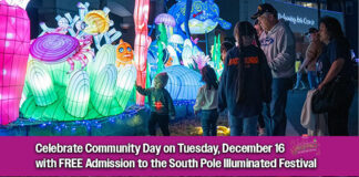 Holiday Magic Continues at the South Pole Illuminated Festival