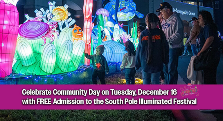 Holiday Magic Continues at the South Pole Illuminated Festival
