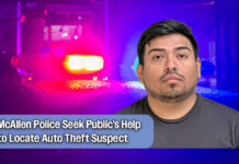 McAllen Police Need Your Help to Find Auto Theft Suspect