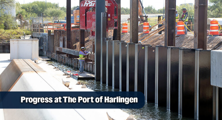 $7 Million Port of Harlingen Construction Projects Progress