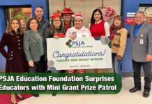 PSJA Education Foundation Awards Over $38K in Teacher Mini Grants