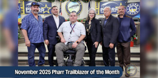 Eddie Martinez Honored as November 2025 Pharr Trailblazer of the Month