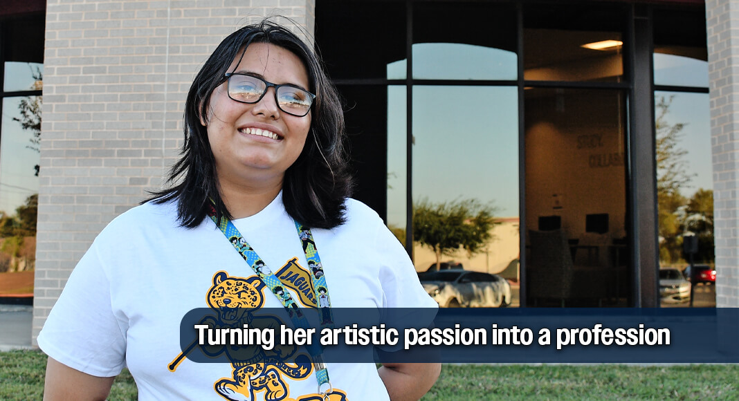 Graphic Arts Student Turns Childhood Passion for Drawing into Career Ambition