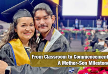 Mom, Son Duo Graduate from STC Together