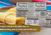 La Guadalupana Foods Recalls Frozen Tamales Due to Misbranding & an Undeclared Allergen