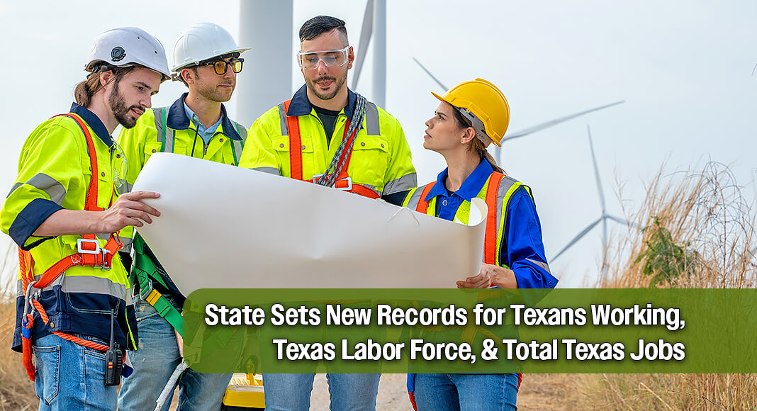 “Texas is where free enterprise flourishes and jobs grow,” said Governor Abbott. “That is why Texas leads all states with the largest 12-month jobs gain in the nation. Image for illustration purposes