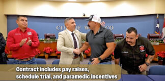 Weslaco signs new labor agreement with firefighters