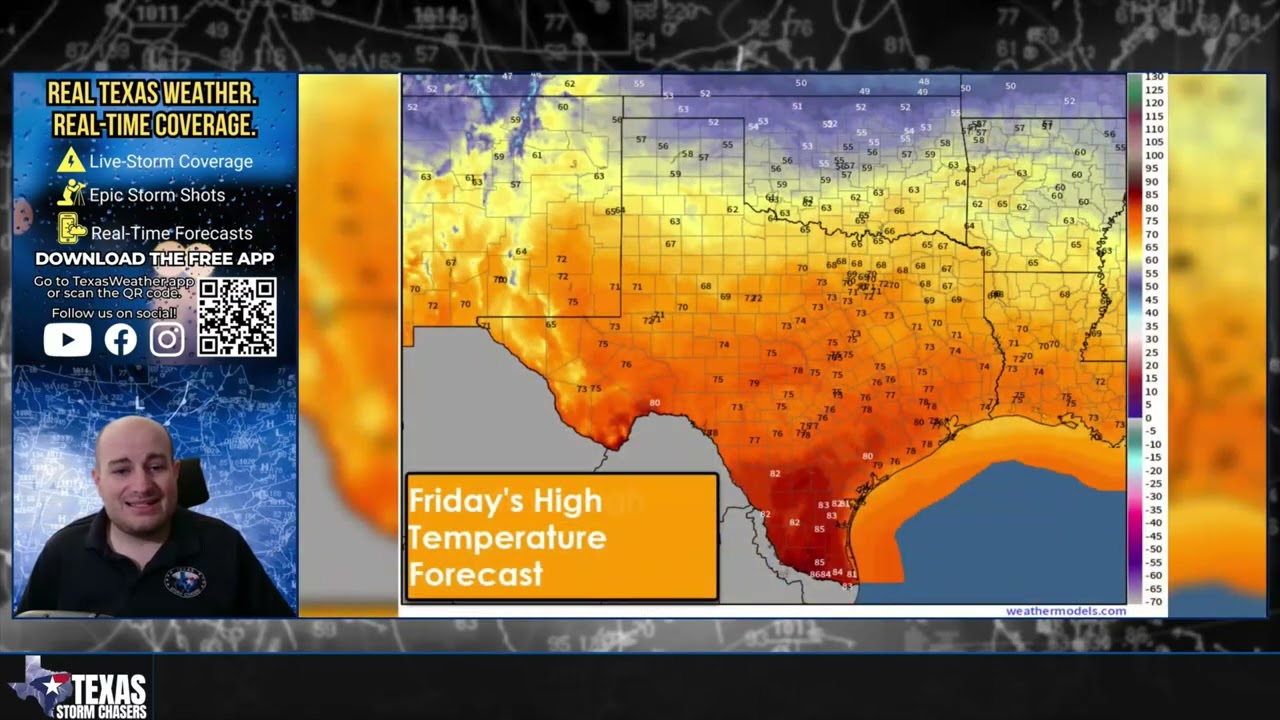 Texas Weather: Big Warm-Up After a Cold Start