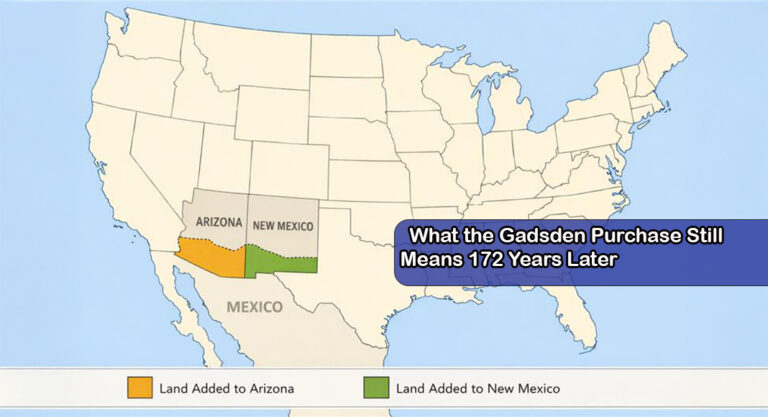 On December 30, 1853, Mexico Transferred Land in New Mexico and Arizona to the United States 