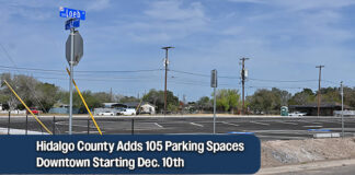 Hidalgo County’s New Parking Lot Near Courthouse Open Dec. 10th