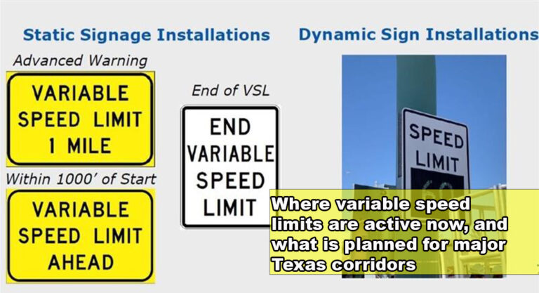 Digital Speed Limits in Texas What Drivers Need to Know