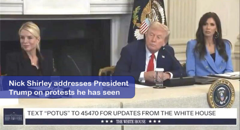 Nick Shirley Briefs the President on Protests and Independent Reporting 