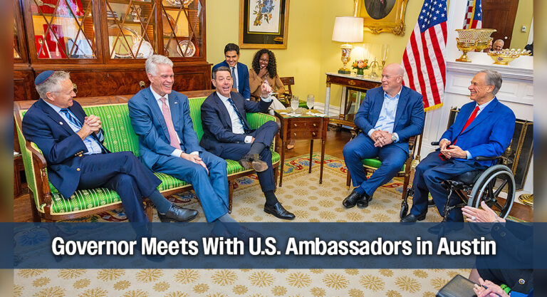 Abbott, U.S. Ambassadors Discuss Security, Defense Innovation, and Industry Growth