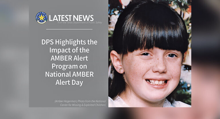 DPS Showcases AMBER Alert Program’s Impact