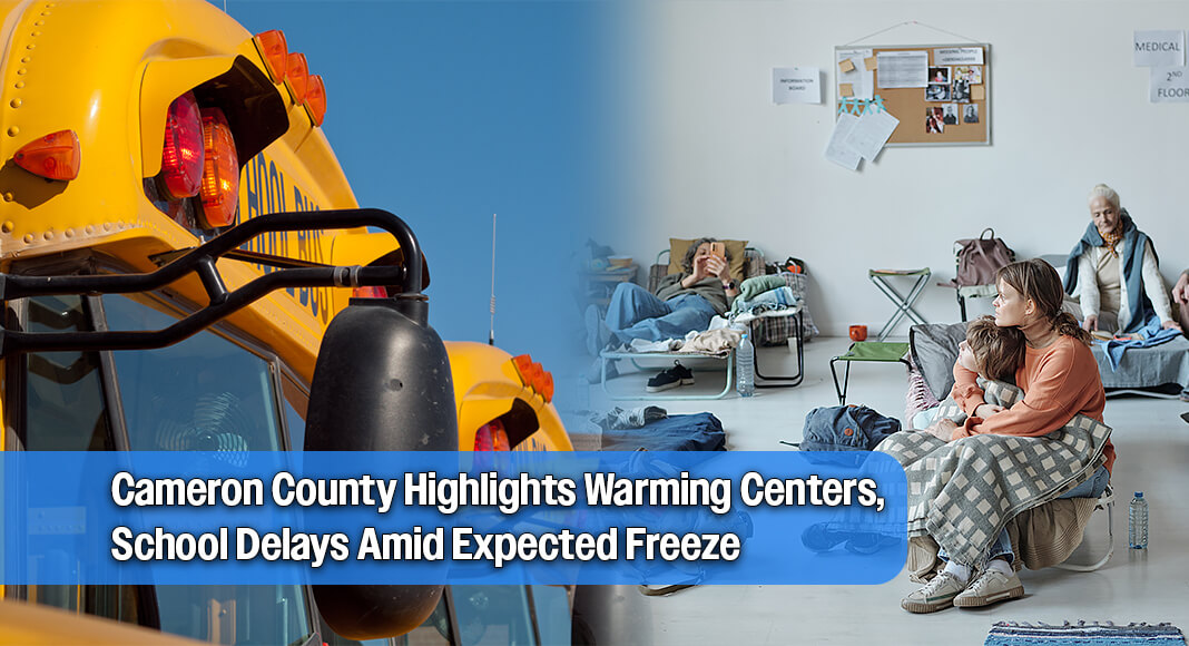 Cameron County, along with the greater Rio Grande Valley, is expected to experience a significant drop in temperatures beginning late Sunday night and continuing into Monday morning. Image for illustration purposes