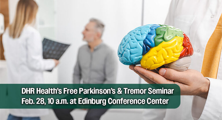 DHR Health’s Free Seminar on Groundbreaking Treatment Options for Parkinson’s Disease, Feb, 28th