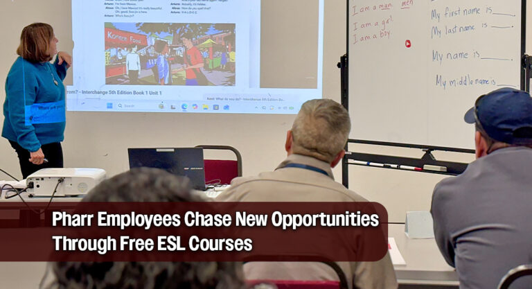 New Pharr–STC Partnership Brings Free English Classes to City Staff