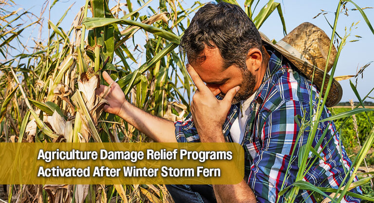 Winter Storm Fern Causes Major Agricultural Damage; TDA Mobilizes Relief Efforts