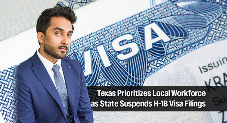 Gov. Abbott Orders Statewide Freeze on New H-1B Visa Petitions
