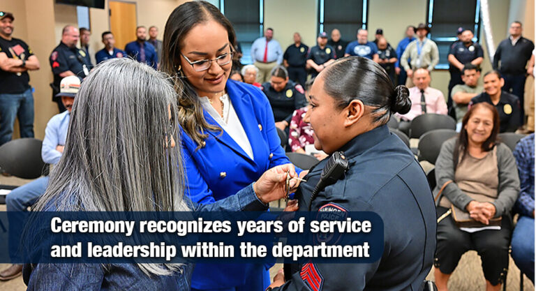 Harlingen Police Promote Yesenia Vega to Sergeant