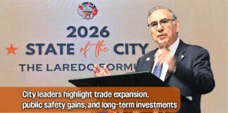 Laredo Mayor Highlights Growth, Safety, and $1.10 Billion Budget in State of the City Address