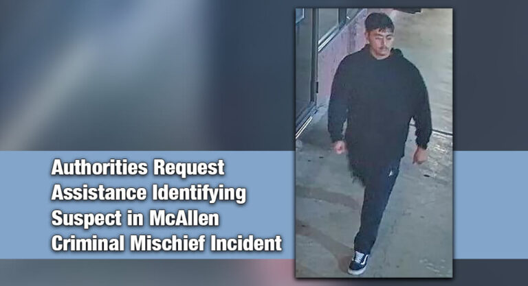 McAllen Investigators Seek Identity of Man Tied to January 6 Firearm Incident
