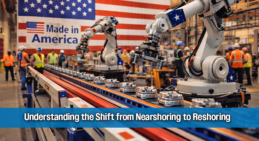 The relocation of manufacturing operations from Mexico and other countries back to the United States has become a defining trend in global industry. Image: Made in America for illustration purposes