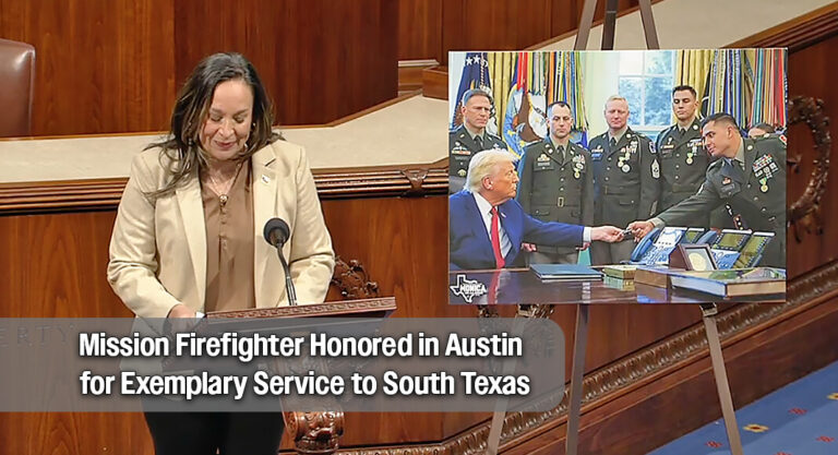 MIssion’s Sgt. Jhonier Daniel Marin Honored for Outstanding Service to South Texas