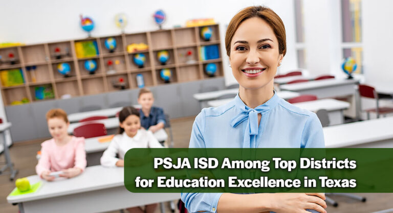 PSJA ISD Named State Finalist for Education Excellence