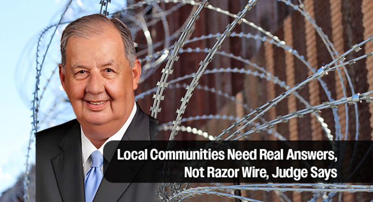 Hidalgo County Judge Cortez Criticizes Razor Wire as Ineffective Border Strategy