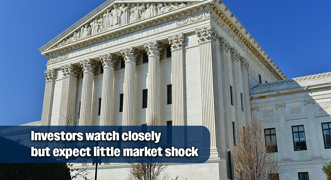 The Supreme Court of the United States is expected to rule on whether Donald Trump exceeded his authority by using emergency powers to impose tariffs, a decision that could affect more than half of projected tariff revenue for fiscal year 2025. Image for illustration purposes