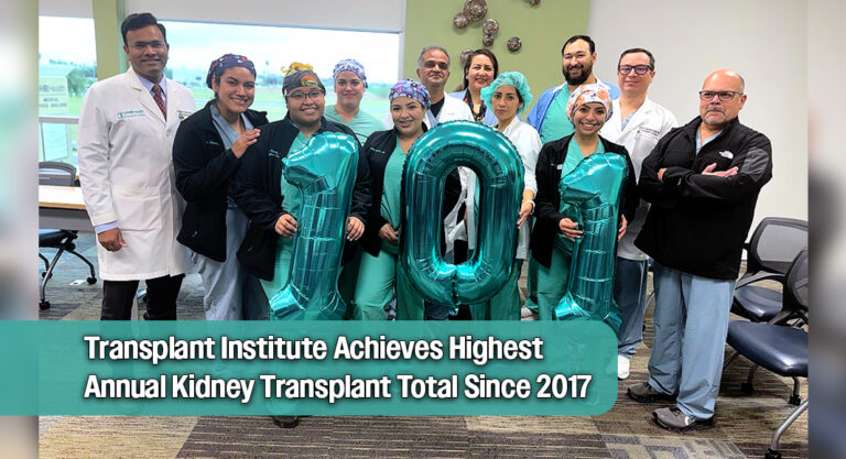 DHR Health Transplant Institute Performs 101 Kidney Transplants in 2025