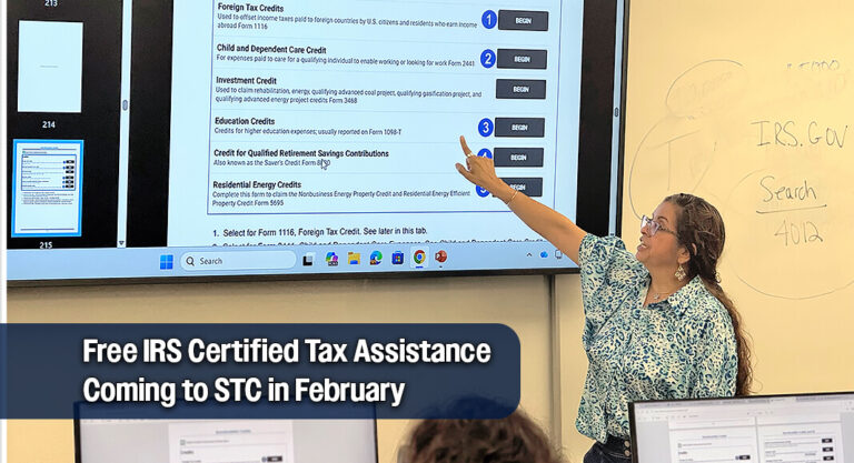 Free Tax Preparation Returns to South Texas College Ahead of April Deadline