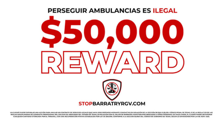 ¿Te contactaron después de un accidente? Es ilegal en Texas y hay recompensa de $50,000
