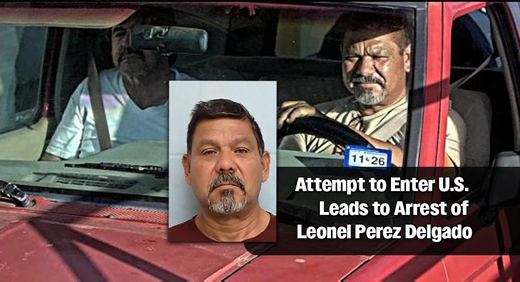 On January 8, 2026, U.S. Customs and Border Protection (CBP) officials notified the McAllen Police Department of a wanted individual around 9:00 AM. Leonel Perez Delgado was arrested at the Hidalgo Port of Entry upon attempting to enter the United States. Images courtesy of McAllen PD