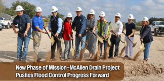 Precinct 4 Breaks Ground on $2.3M Mission–McAllen Drain Phase IV