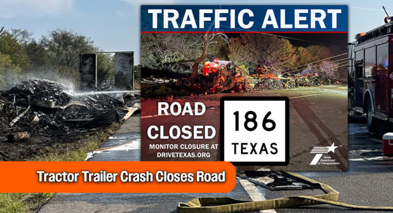 TRAFFIC ALERT- SH 186 closure