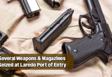 CBP Officers Seize Significant Cache of Weapons, Magazines at Laredo Port of Entry