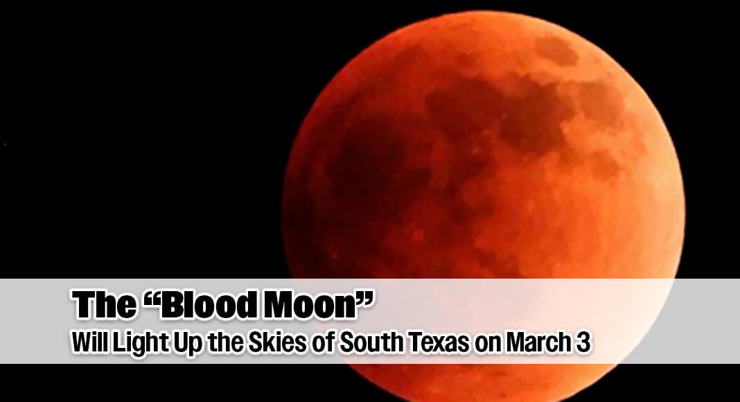 The skies over South Texas will offer an unforgettable spectacle in the early morning hours of Tuesday, March 3, 2026, when a total lunar eclipse transforms the full Moon into a striking “Blood Moon.” Image for illustration purposes
