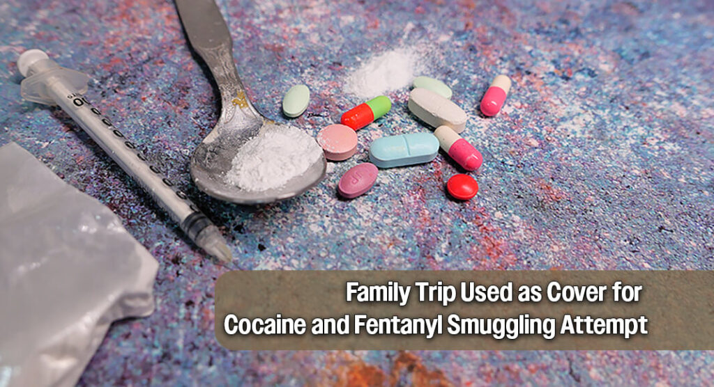 Mexican National Sentenced to 51 Months for Smuggling Drugs with Family in Vehicle